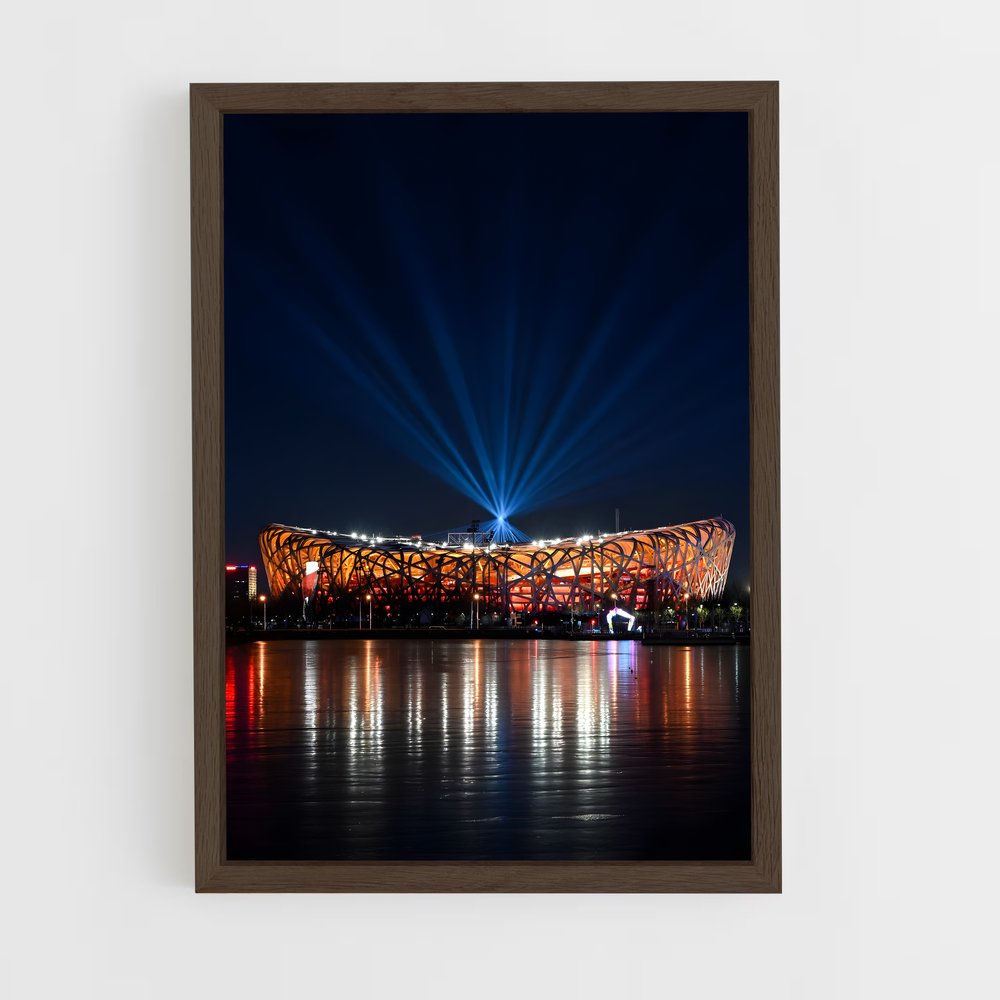 Poster Lumières de Pékin – affiche Jeux Olympiques (vue 5)
